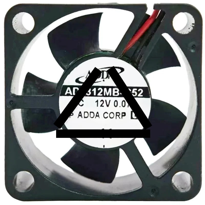 ADDA AD0312MB-G52 DC 12V 0.07A 2 / 3 Wires Axial Cooling Fan