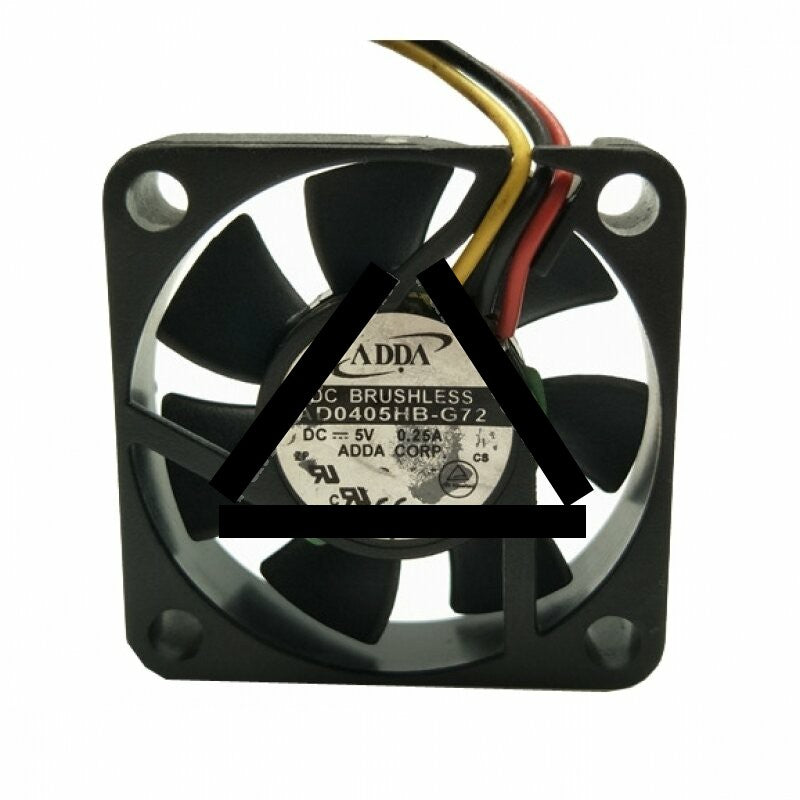 ADDA AD0405HB-G72 DC 5V 0.25A 2 Wires / 3 Wires Axial Cooling Fan