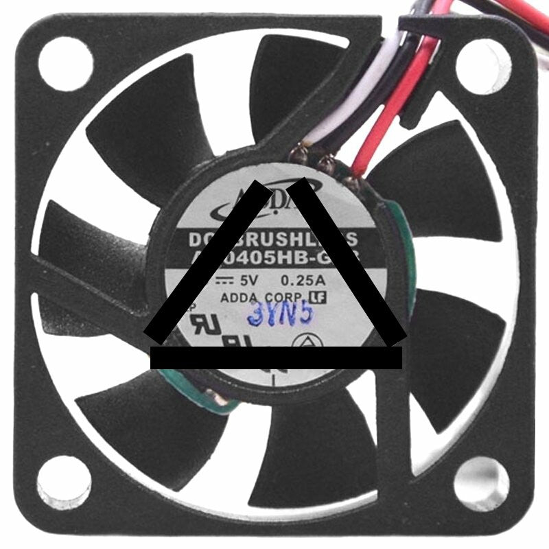 ADDA AD0405HB-G73 DC 5V 0.25A 4010 Brushless Axial Cooling Fan