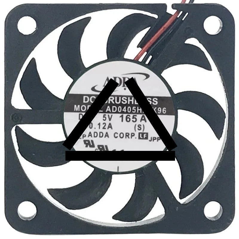 ADDA AD0405HB-K96 DC 5V 0.12A 2 / 3 Wires Axial Cooling Fan