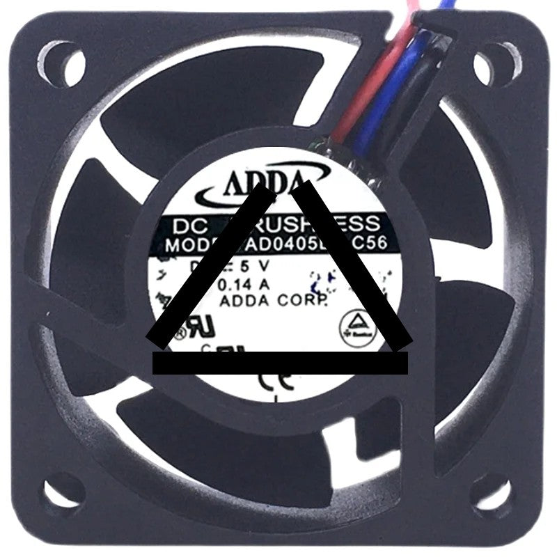 ADDA AD0405LB-C56 5V 0.14A DC Brushless 3 Wires Axial Cooling Fan
