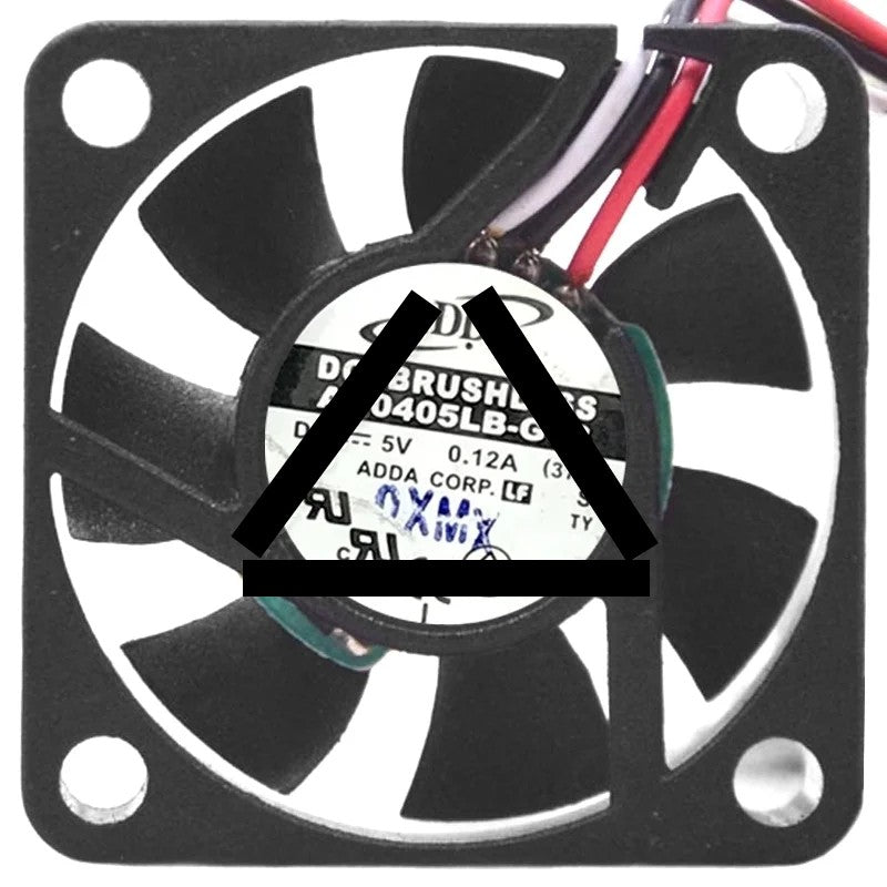 ADDA AD0405LB-G73 5V 0.12A DC Brushless 3 Wires Axial Cooling Fan