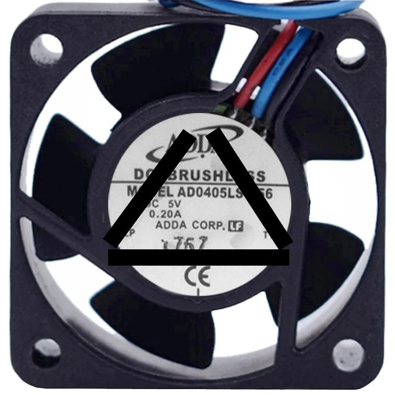 ADDA AD0405LS-D56 5V 0.20A DC Brushless 3 Wires Axial Cooling Fan