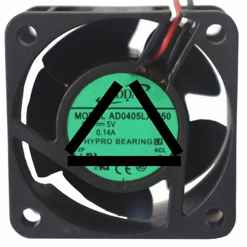 ADDA AD0405LX-C50 DC 5V 0.14A 2 Wires HYPRO Bearing Axial Cooling Fan