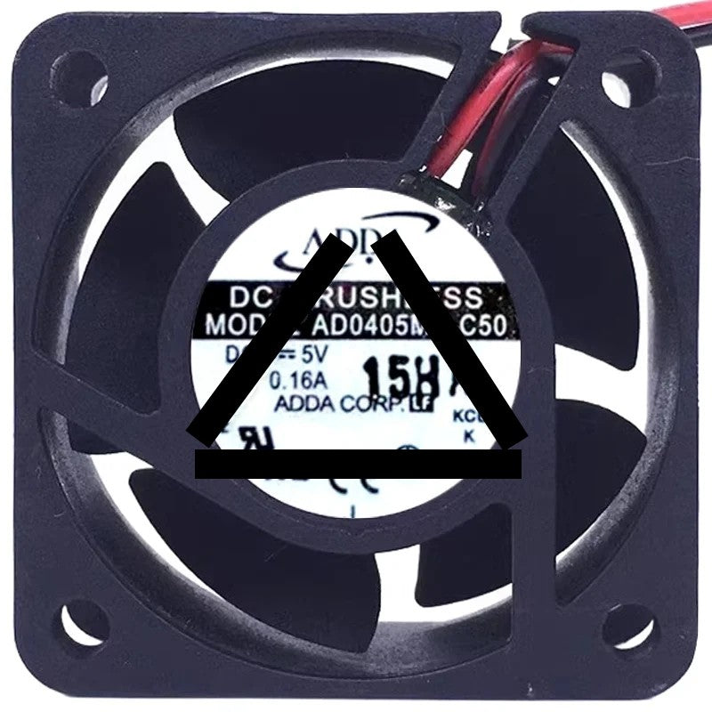 ADDA AD0405MB-C50 5V 0.16A DC Brushless 2 Wires Axial Cooling Fan