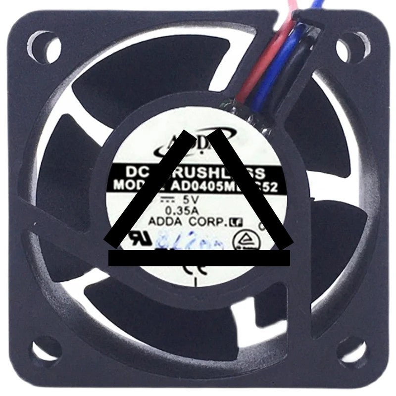 ADDA AD0405MB-C52 5V 0.35A DC Brushless 3 Wires Axial Cooling Fan