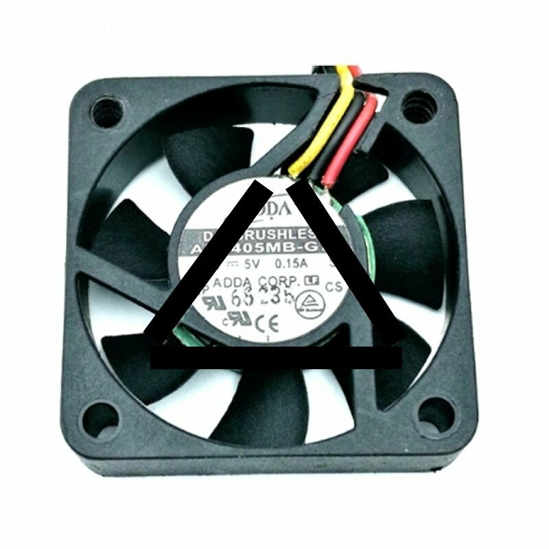ADDA AD0405MB-G72 DC 5V 0.15A 2 Wires / 3 Wires Axial Cooling Fan