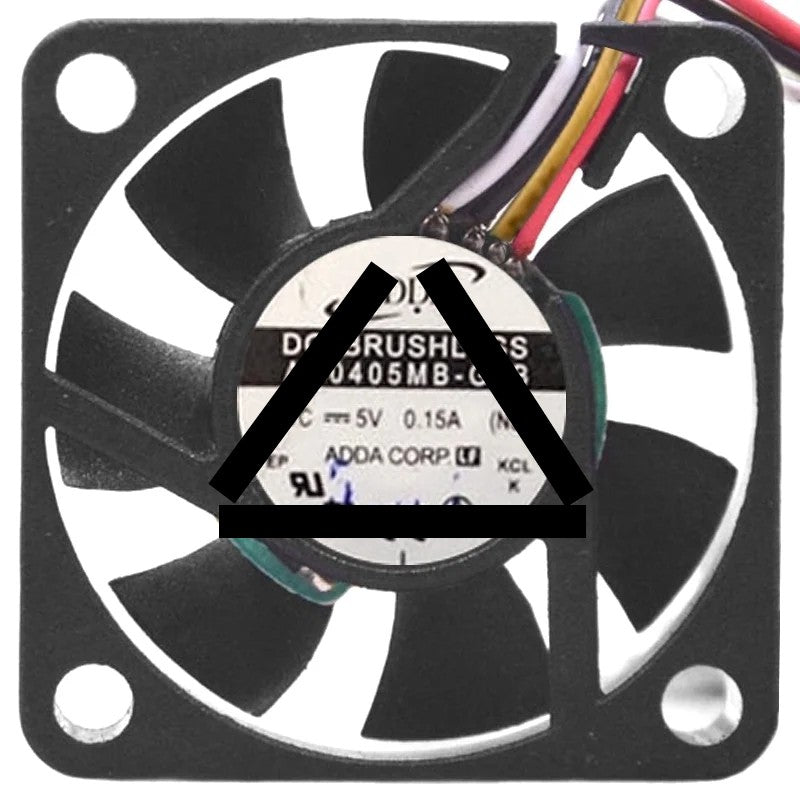 ADDA AD0405MB-G7B 5V 0.15A 4 Wires DC Brushless PWM Axial Cooling Fan