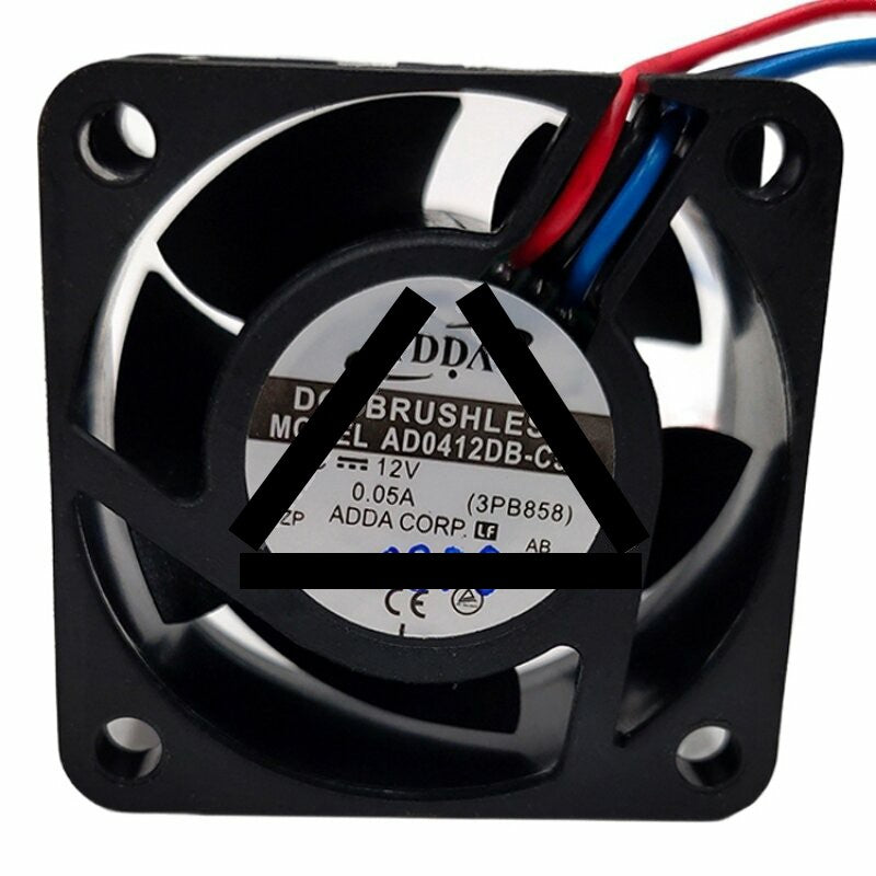 ADDA AD0412DB-C56 DC 12V 0.05A 4020 Axial Brushless Cooling Fan