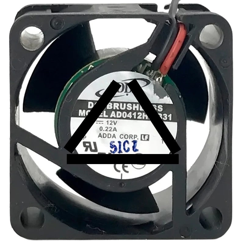 ADDA AD0412HB-B31 12V 0.22A 2 Wires Axial Cooling Fan