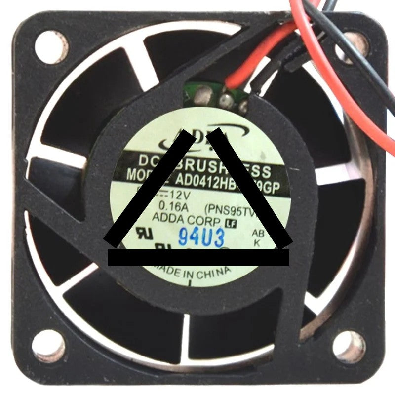 ADDA AD0412HB-C79GP 12V 0.16A 2 / 3 Wires Axial Cooling Fan