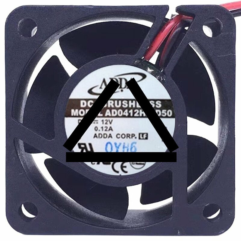 ADDA AD0412HB-D50 12V 0.12A 2 / 3 Wires Axial Cooling Fan
