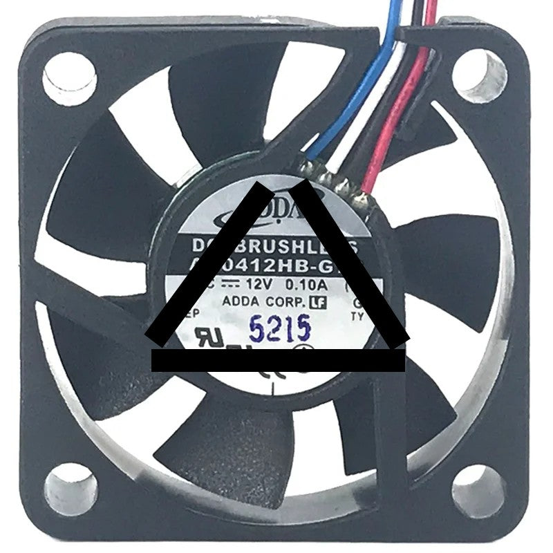 ADDA AD0412HB-G7B 12V 0.10A DC Brushless 4 Wires Axial Cooling Fan