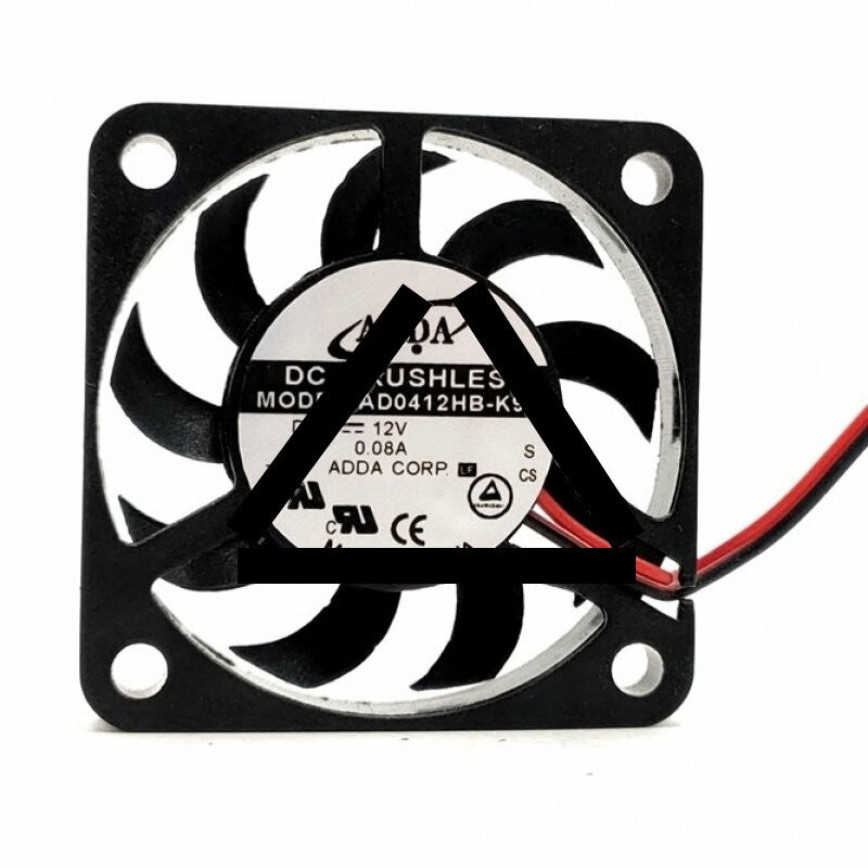 ADDA AD0412HB-K96 DC 12V 0.08A 2 Wires / 3 Wires Axial Cooling Fan