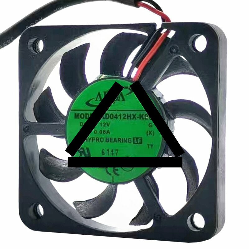 ADDA AD0412HX-K90 DC 12V 0.08A 2 Wires HYPRO Bearing Axial Cooling Fan