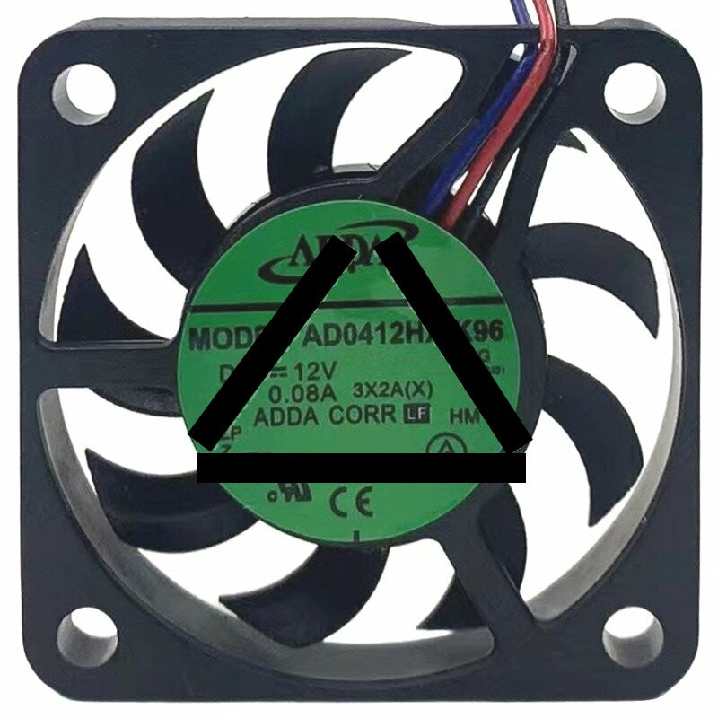 ADDA AD0412HX-K96 DC 12V 0.08A 2 Wires / 3 Wires Axial Cooling Fan