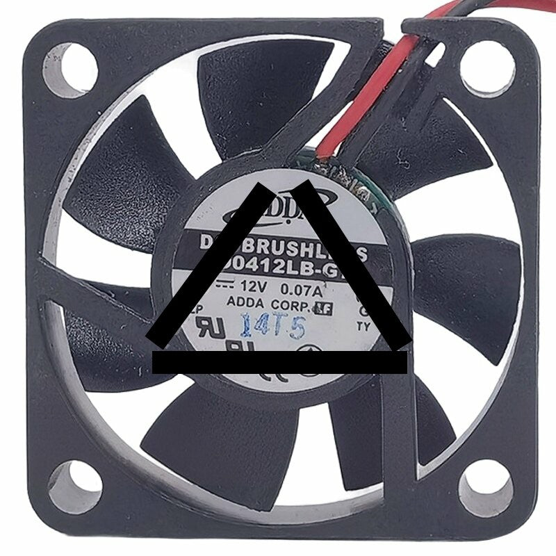 ADDA AD0412LB-G70 12V 0.07A 2 Wires 4010 DC Brushless Axial Fan