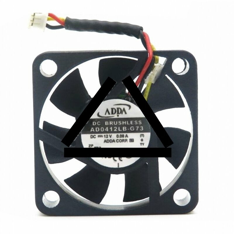 ADDA AD0412LB-G73 DC 12V 0.08A 2 Wires / 3 Wires Axial Cooling Fan