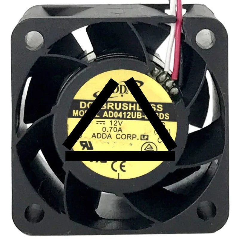ADDA AD0412UB-B53DS 12V 0.70A 3 Wires Axial Cooling Fan