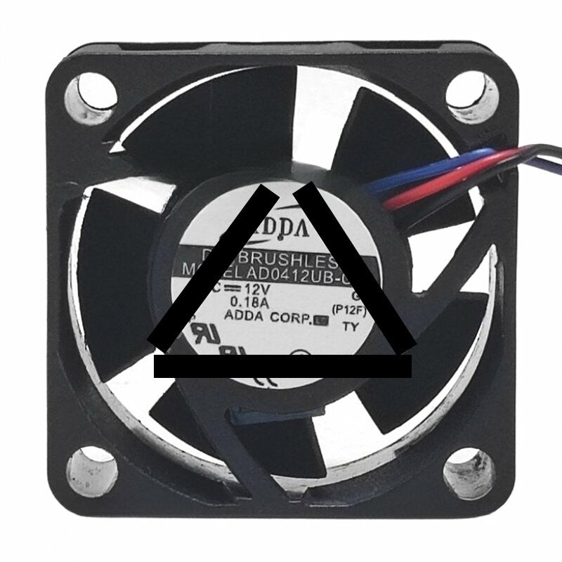 ADDA AD0412UB-C52 DC 12V 0.18A 2 Wires / 3 Wires Axial Cooling Fan