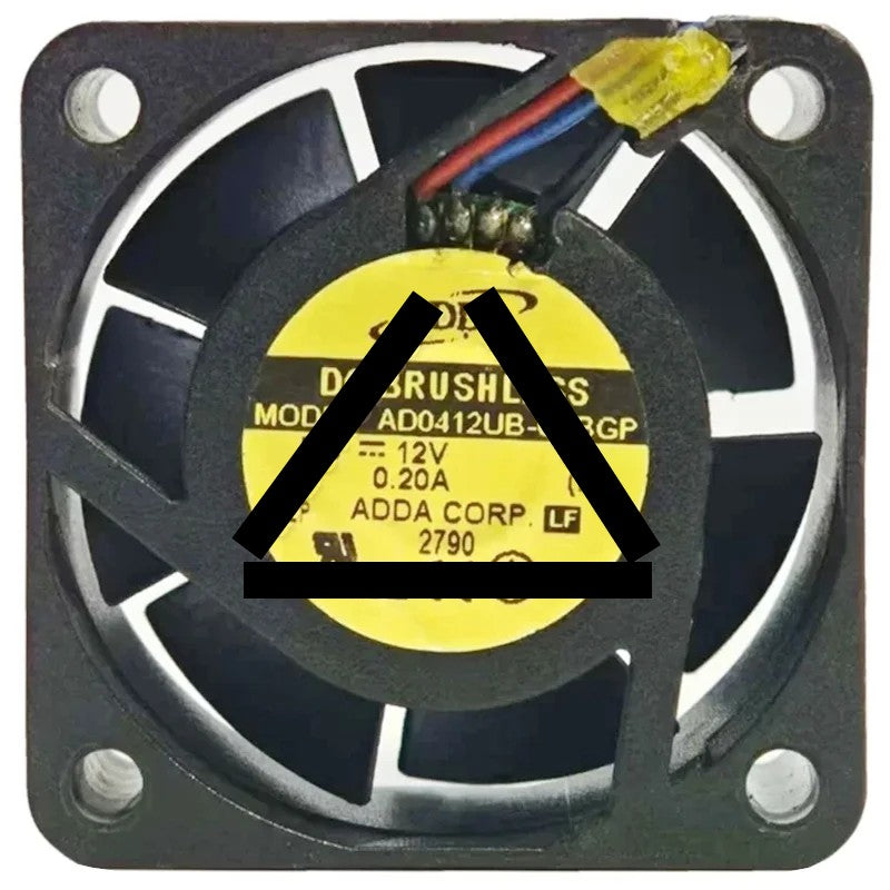 ADDA AD0412UB-C7BGP 12V 0.20A DC Brushless 3 Wires Axial Cooling Fan