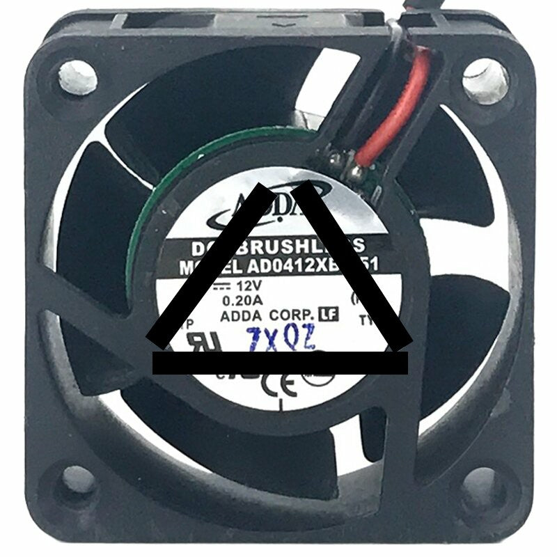 ADDA AD0412XB-C51 12V 0.20A 2 Wires Brushless Axial Fan