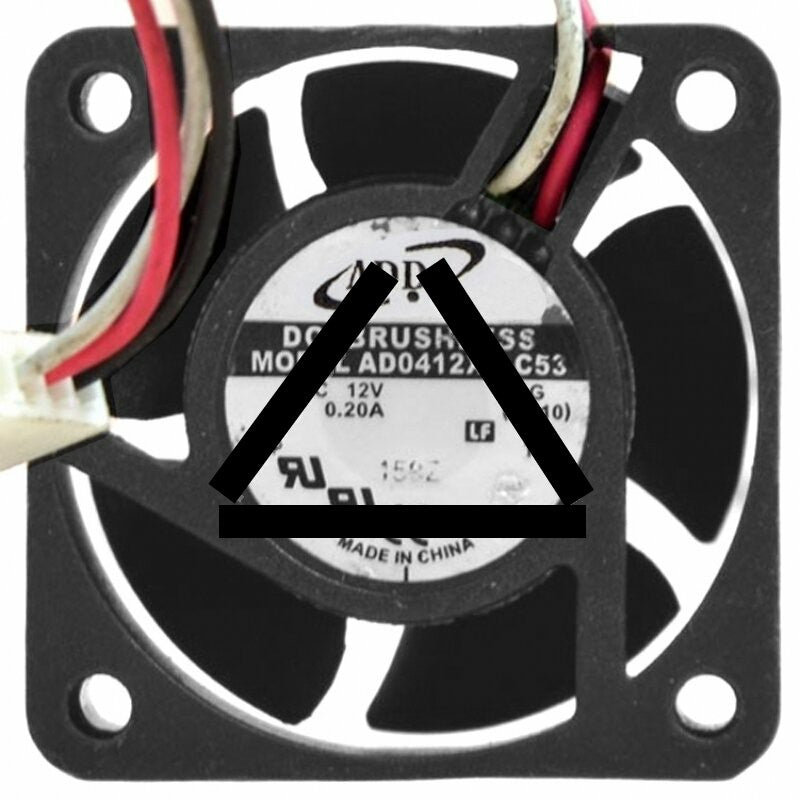 ADDA AD0412XB-C53 DC 12V 0.20A 2 Wires / 3 Wires Brushless Axial Cooling Fan