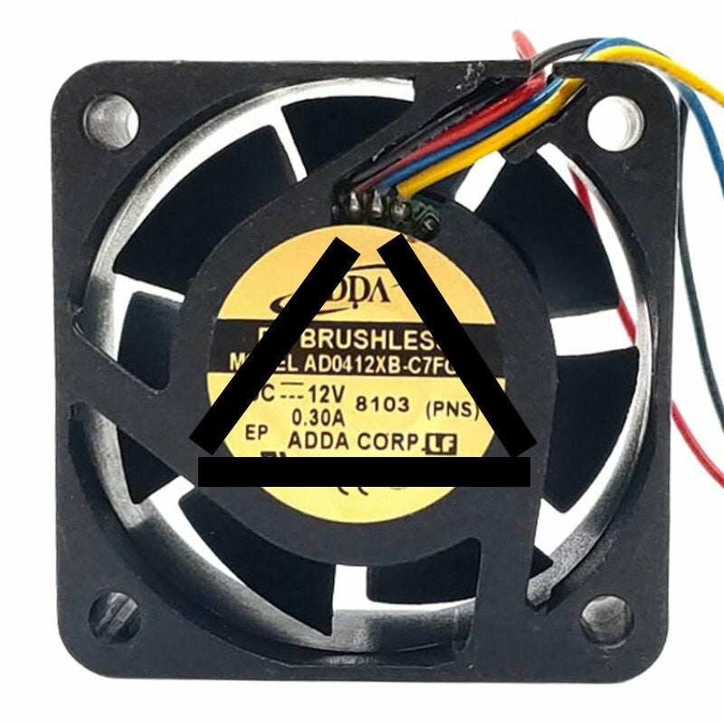 ADDA AD0412XB-C7FGP 12V 0.30A 4020 DC Brushless Axial Cooling Fan