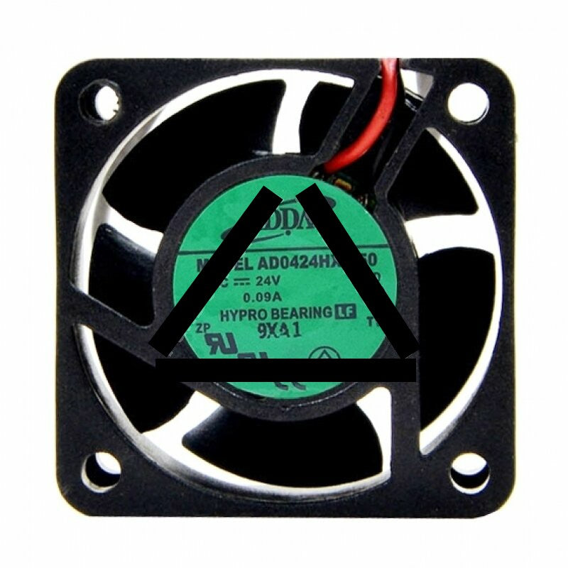 ADDA AD0424HX-C50 DC 24V 0.09A 2 Wires Axial Cooling Fan