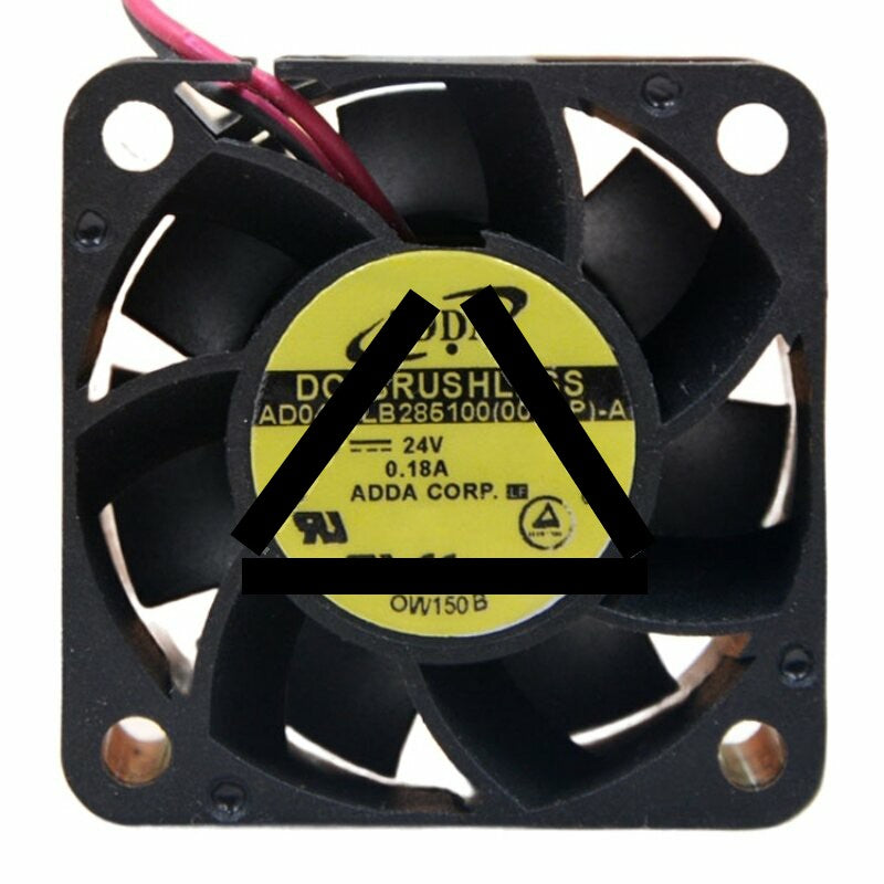 ADDA AD0424LB285100 DC 24V 0.18A 4028 Axial Brushless Cooling Fan