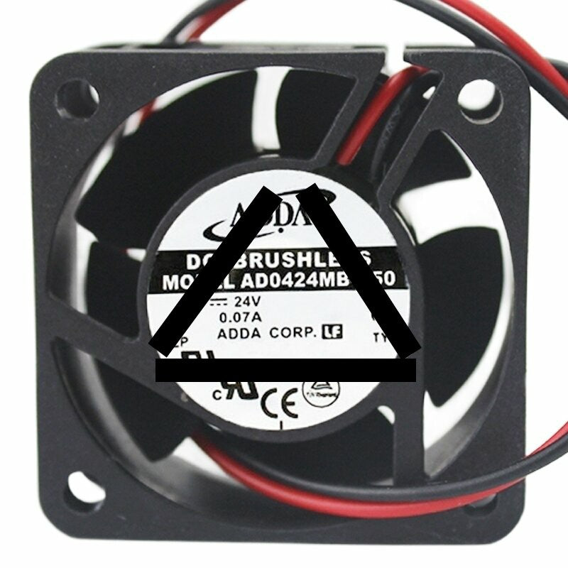 ADDA AD0424MB-C50 DC 24V 0.07A 4020 Brushless Axial Cooling Fan