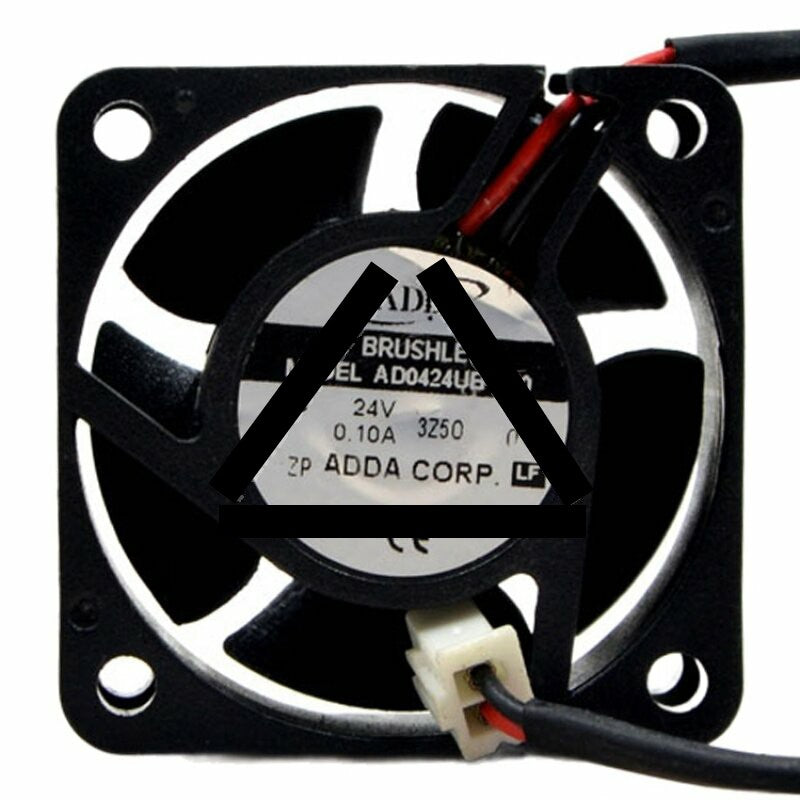 ADDA AD0424UB-C50 DC 24V 0.10A 4020 Axial Brushless Cooling Fan