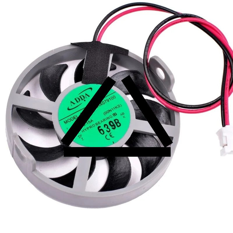 ADDA AD04712HX079100 12V 0.15A 2 Wires HYPRO Bearing Cooling Fan