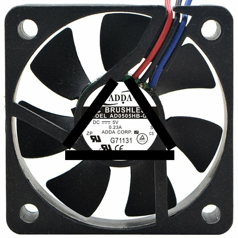 ADDA AD0505HB-G70 5V 0.23A 2 / 3 Wires Axial Cooling Fan