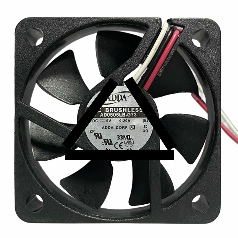 ADDA AD0505LB-G73 DC 5V 0.20A 5015 Brushless Axial Cooling Fan
