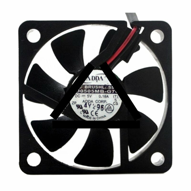 ADDA AD0505MB-G76 DC 5V 0.18A 5010 Axial Brushless Cooling Fan