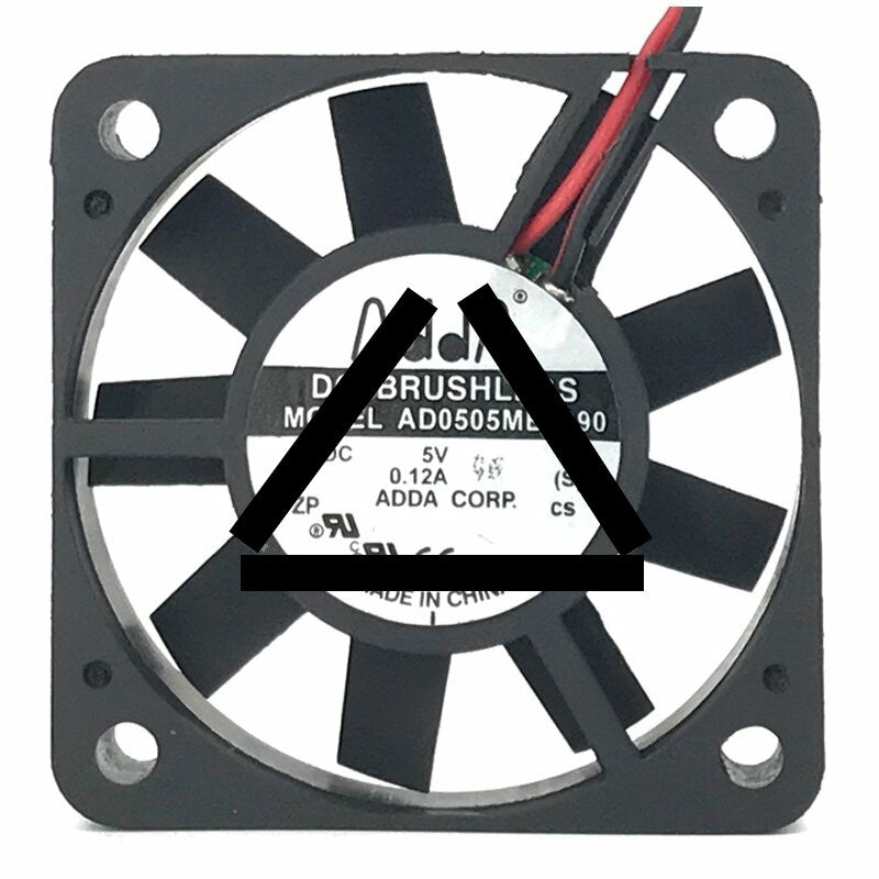 ADDA AD0505MB-G90 DC 5V 0.12A 5010 Brushless Axial Cooling Fan