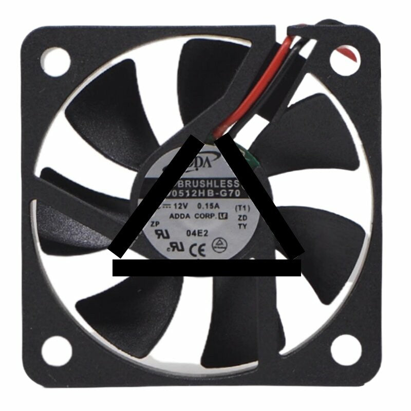 ADDA AD0512HB-G70 DC 12V 0.15A 5010 Axial Brushless Cooling Fan