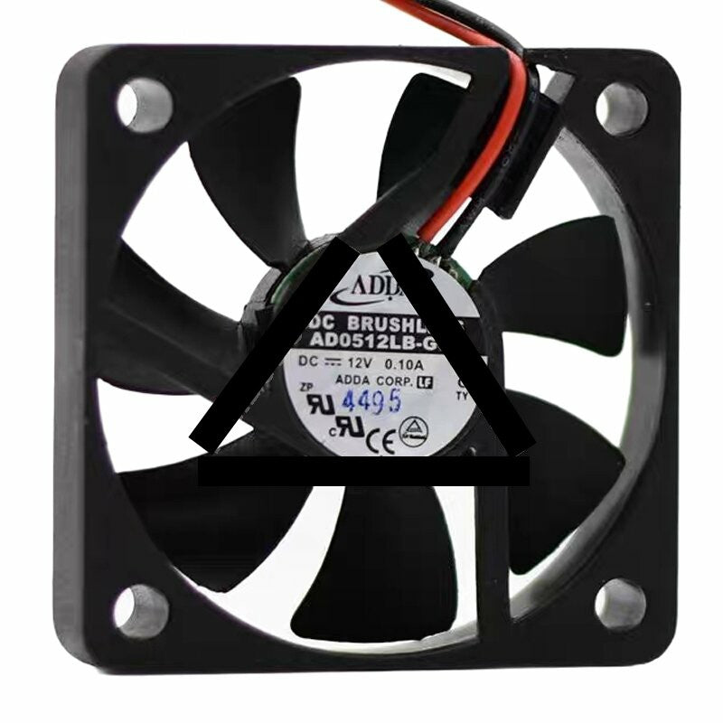 ADDA AD0512LB-G70 DC 12V 0.10A 5010 Axial Brushless Cooling Fan