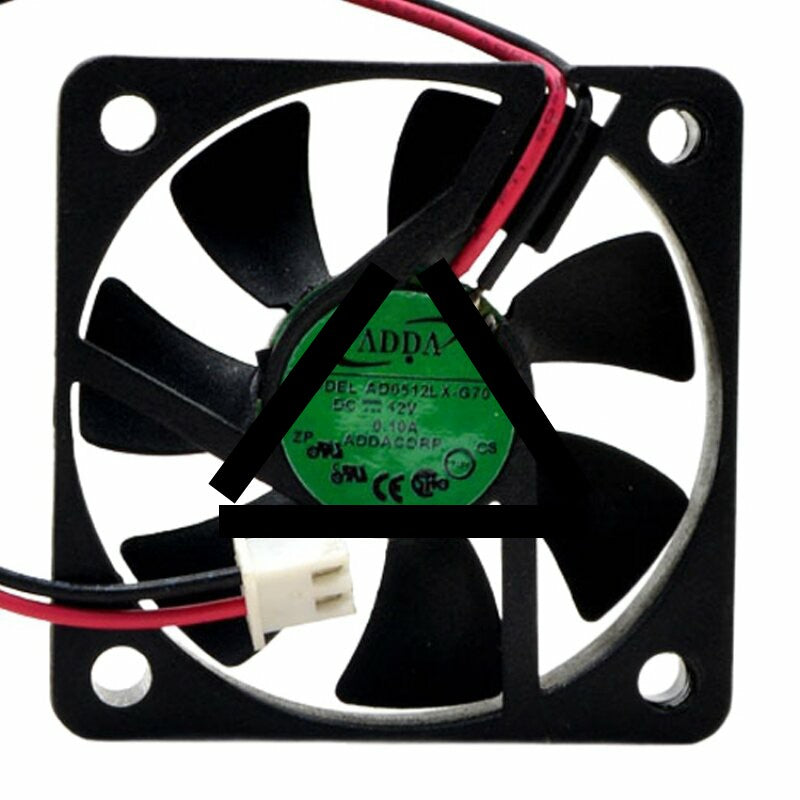 ADDA AD0512LX-G70 DC 12V 0.10A 5010 Axial Cooling Fan