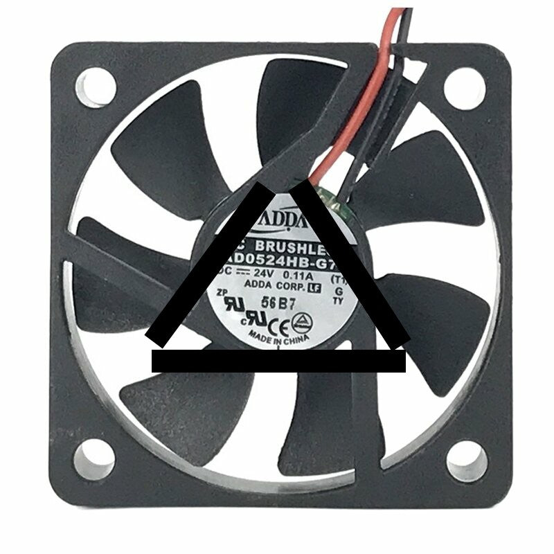 ADDA AD0524HB-G70 DC 24V 0.11A 5010 Axial Cooling Fan