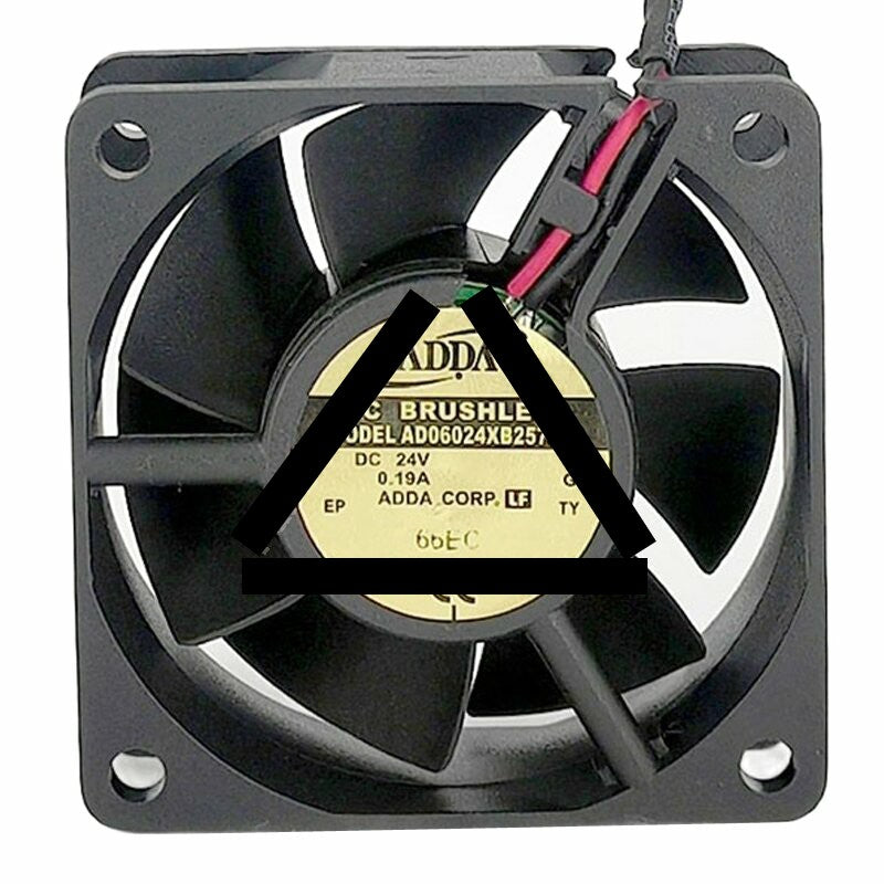 ADDA AD06024XB257000 DC 24V 0.19A 6025 Axial Cooling Fan
