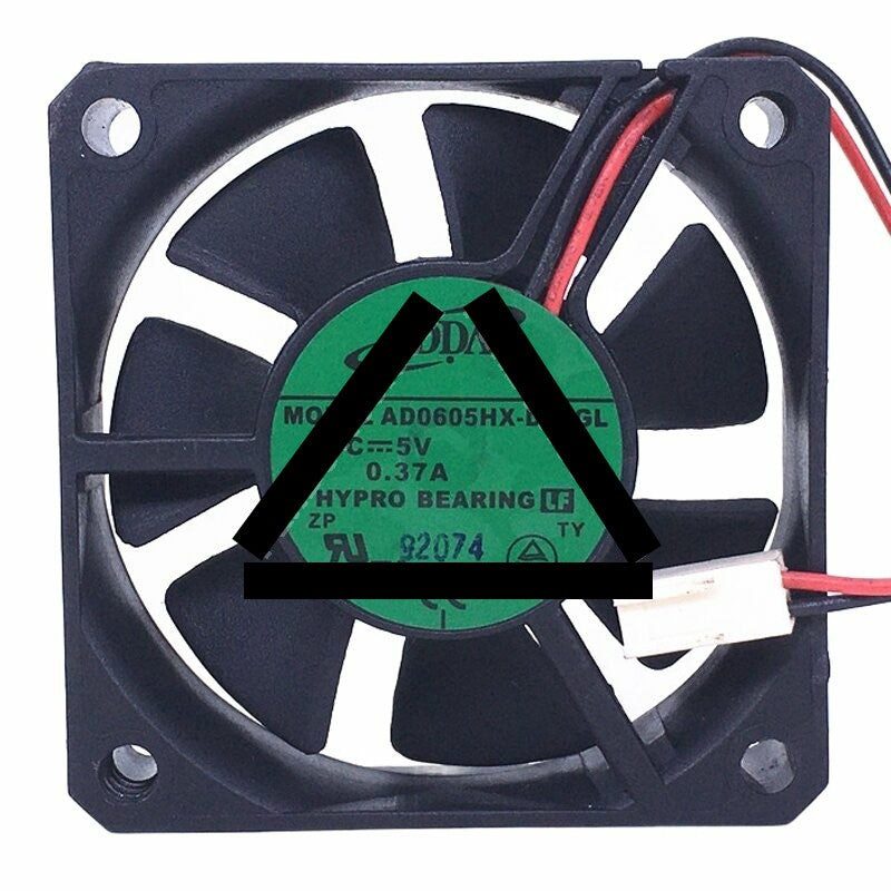 ADDA AD0605HX-D71GL DC 5V 0.37A 6015 Axial HYPRO Bearing Cooling Fan