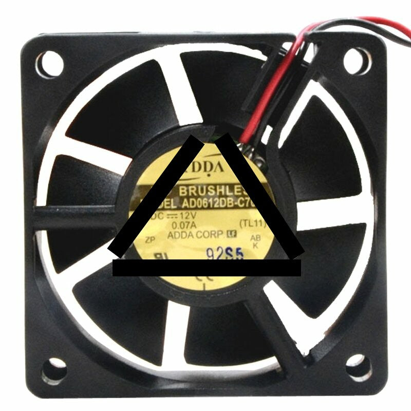 ADDA AD0612DB-C70GL DC 12V 0.07A 6020 Brushless Axial Cooling Fan