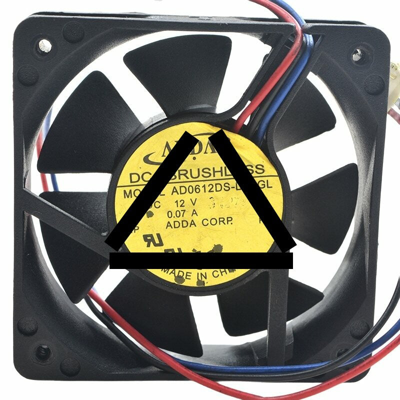 ADDA AD0612DS-D76GL DC 12V 0.07A 6015 Axial Brushless Cooling Fan