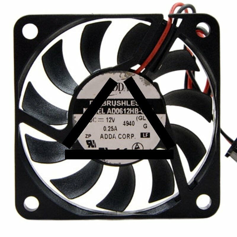 ADDA AD0612HB-GA0 DC 12V 0.25A 6010 Axial Brushless Cooling Fan