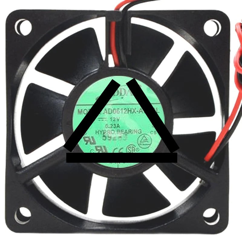 ADDA AD0612HX-A71GL DC 12V 0.23A 2 Wires HYPRO Bearing Cooling Fan