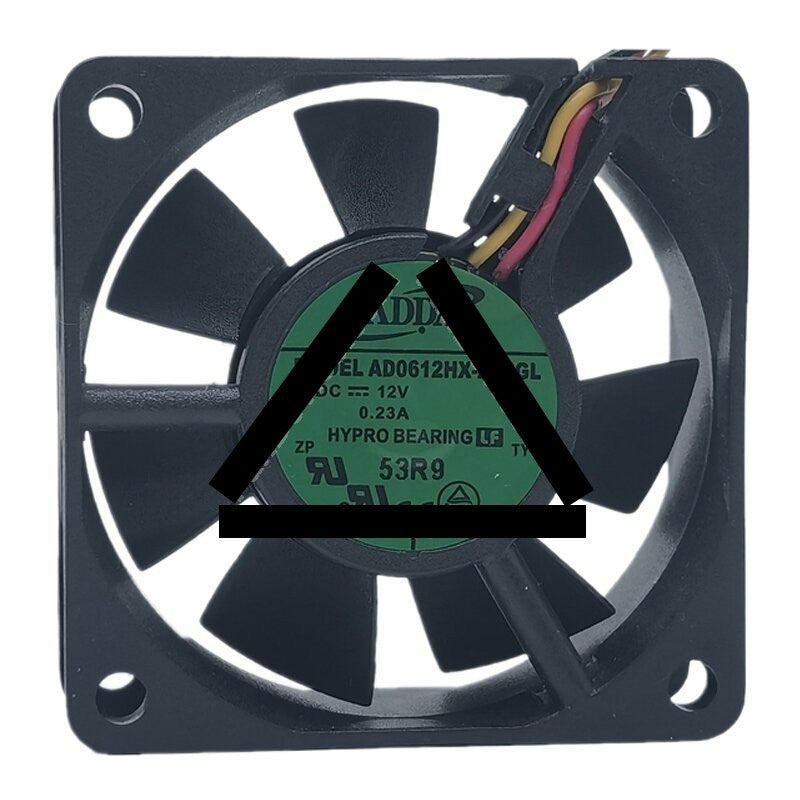 ADDA AD0612HX-A76GL DC 12V 0.23A 6025 Axial HYPRO Bearing Cooling Fan