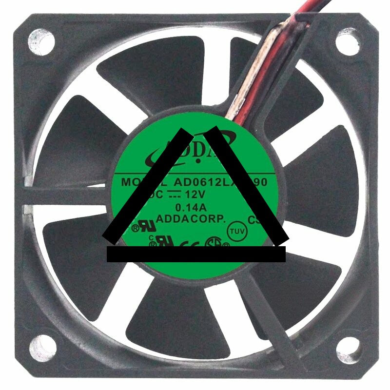 ADDA AD0612LX-D90 12V 0.14A 2 / 3 Wires Axial Cooling Fan