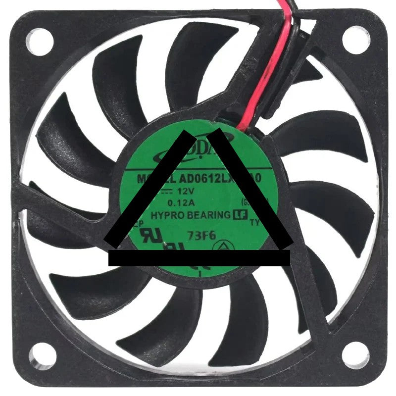 ADDA AD0612LX-GA0 12V 0.12A 2 Wires Axial Cooling Fan